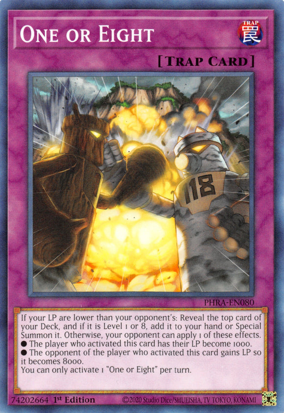 One or Eight [PHRA-EN080] Common