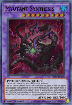 Myutant Synthesis [PHRA-EN090] Super Rare